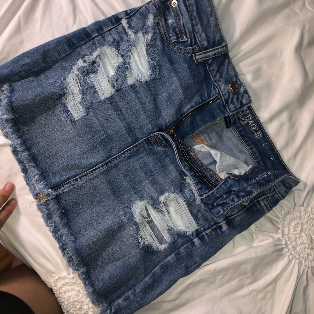 Denim skirt